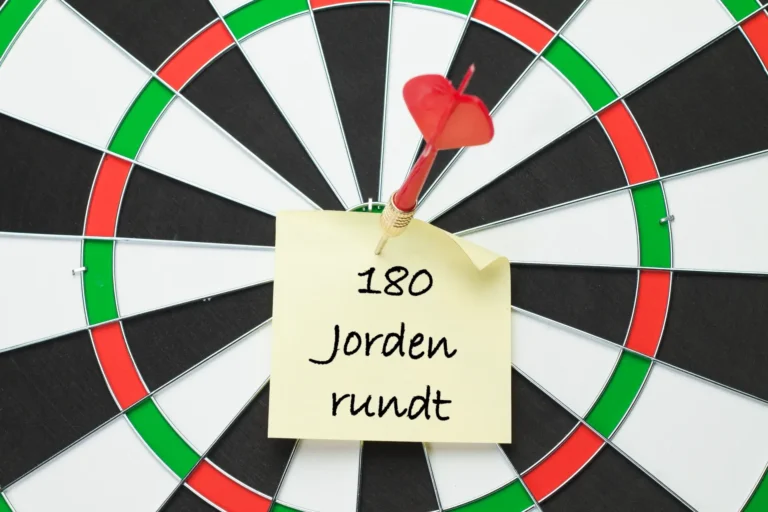 Dart regler til 180 jorden rundt