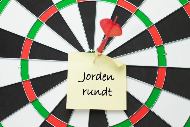 Dartregler til spillet jorden rundt