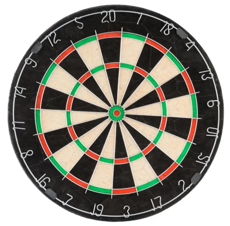Standard dartskive med 20 numre